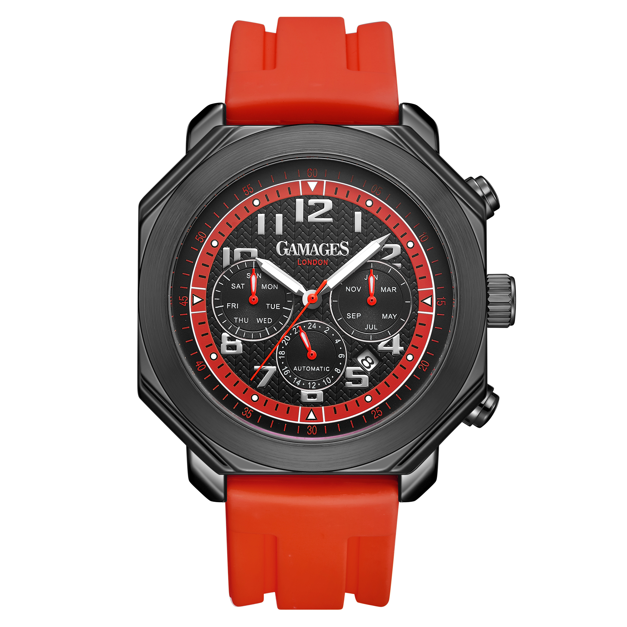 Ltd Edition Hand Assembled Gamages Contemporary Automatic Red – 5 Year Warranty & Free Delivery - Image 5 of 7