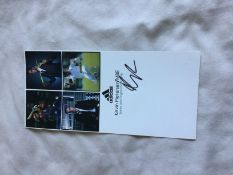 Kevin pieterson signed card