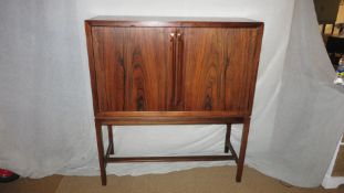 Torbjorn Afdal rosewood drinks cabinet