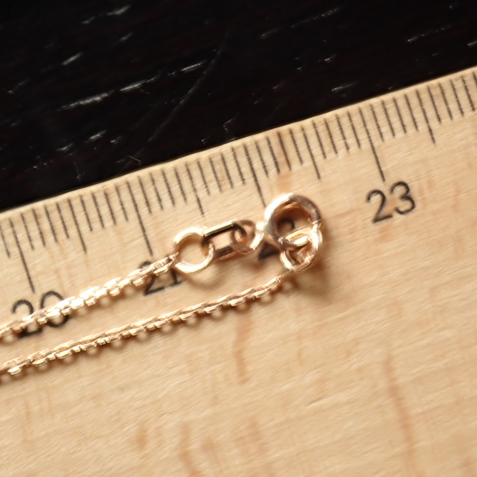 IDL Certificated 14K Rose/Pink Gold Diamond Necklace (Total 0.33 ct Stone) - Image 3 of 11