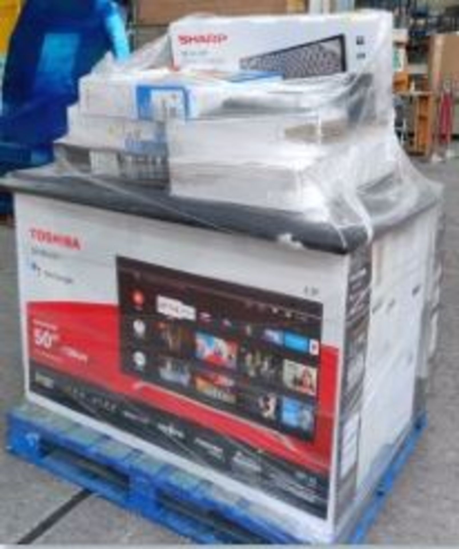 Approximately14 Mixed Raw Customer Returns TVs To Include 2 x Toshiba 50” 4K 50UL2063DB. Sharp 32” - Image 3 of 6