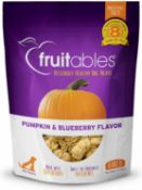 Fruitables Healthy Dog Treat 198g Short Dated Pumpkin and Blueberry