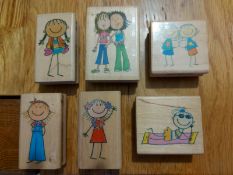 30+ Brand New Wooden Craft Stamps