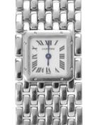 Cartier / Panthere Ruban Full Set - Lady's Steel Wrist Watch