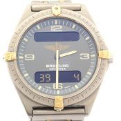 Breitling / Navitimer 80360 - Gentlmen's Titanium Wrist Watch