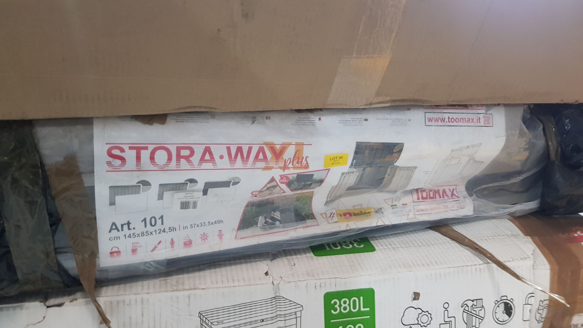 (P11) 1x Toomax Storaway Plus XL 1270L. RRP £145. - Image 2 of 2