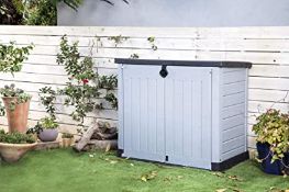 (P3) 1x Keter Store It Out Ace 1200L RRP £175. (H123x W145.5x D82cm).