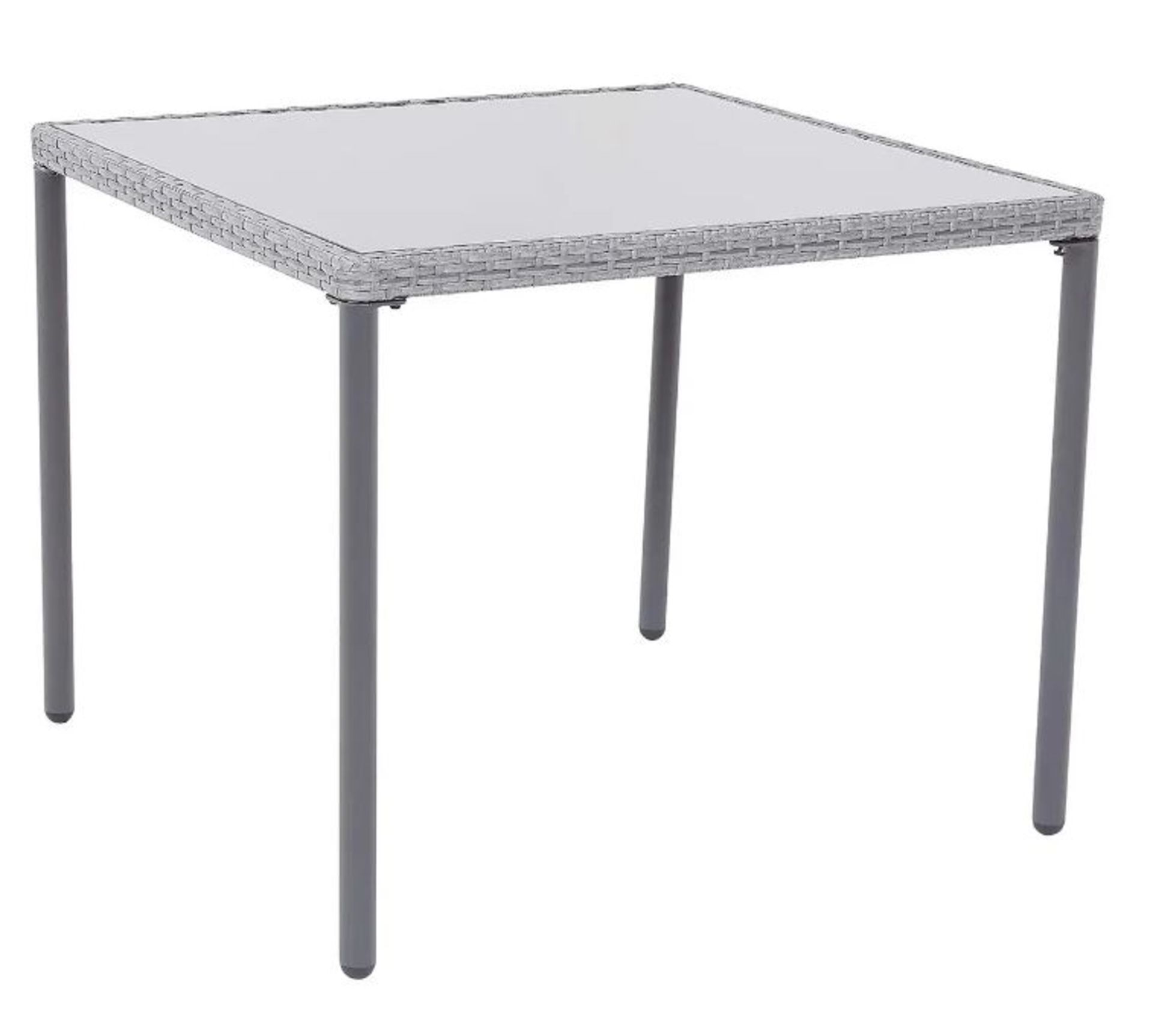 (9L) 1x Bambrick Square Table.