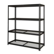 (P10) 1x Pinnacle Hardware 4 Tier Adjustable Shelf RRP £99. (H1830x W1500x D540cm).