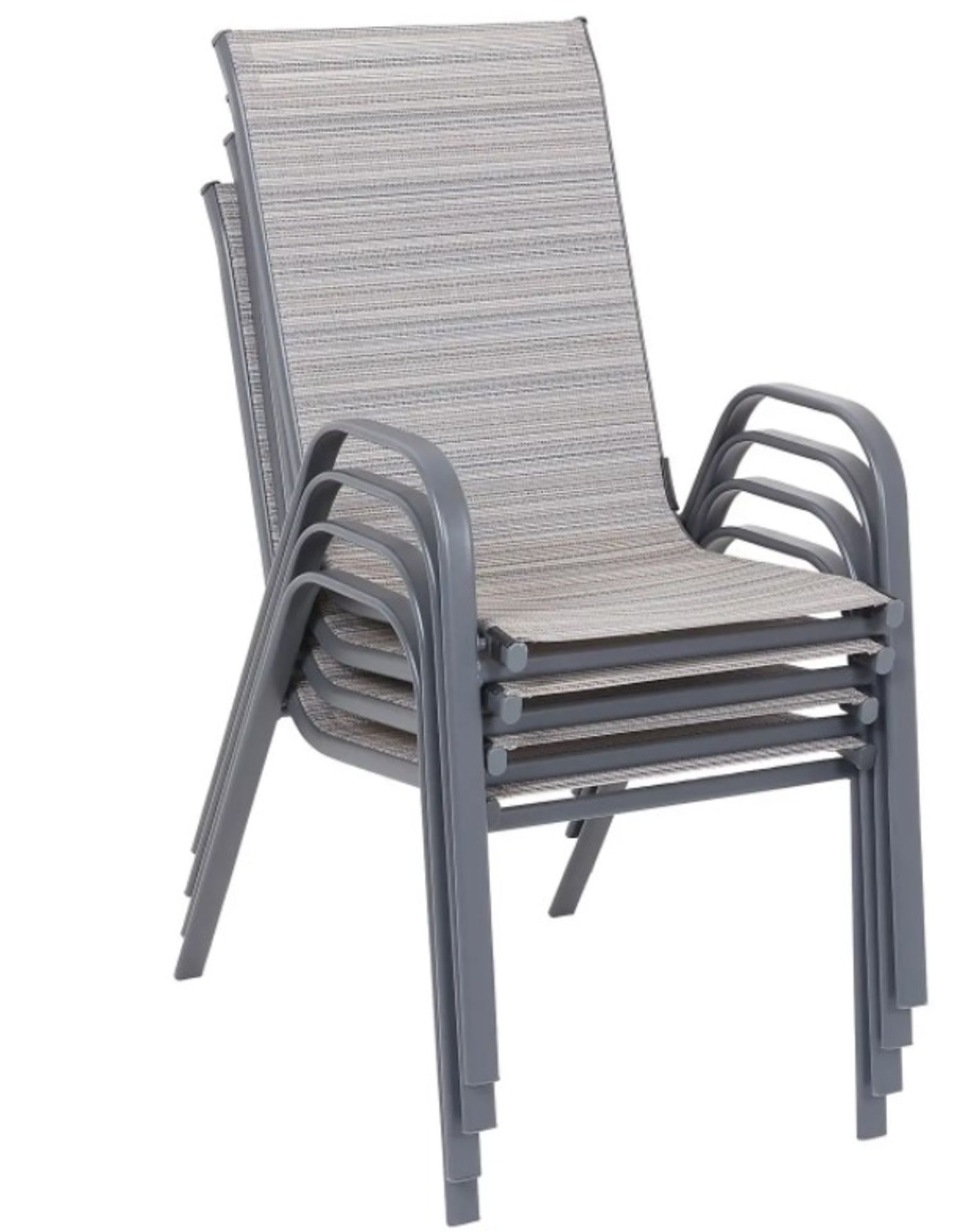 (7C) 7x Andorra Stacking Chair RRP £25 Each. (All Units Appear As New). - Image 2 of 3