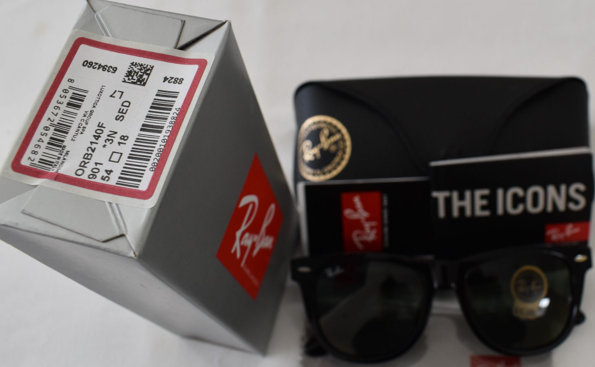 Ray Ban Sunglasses ORB2140F 901 *3N - Image 2 of 2