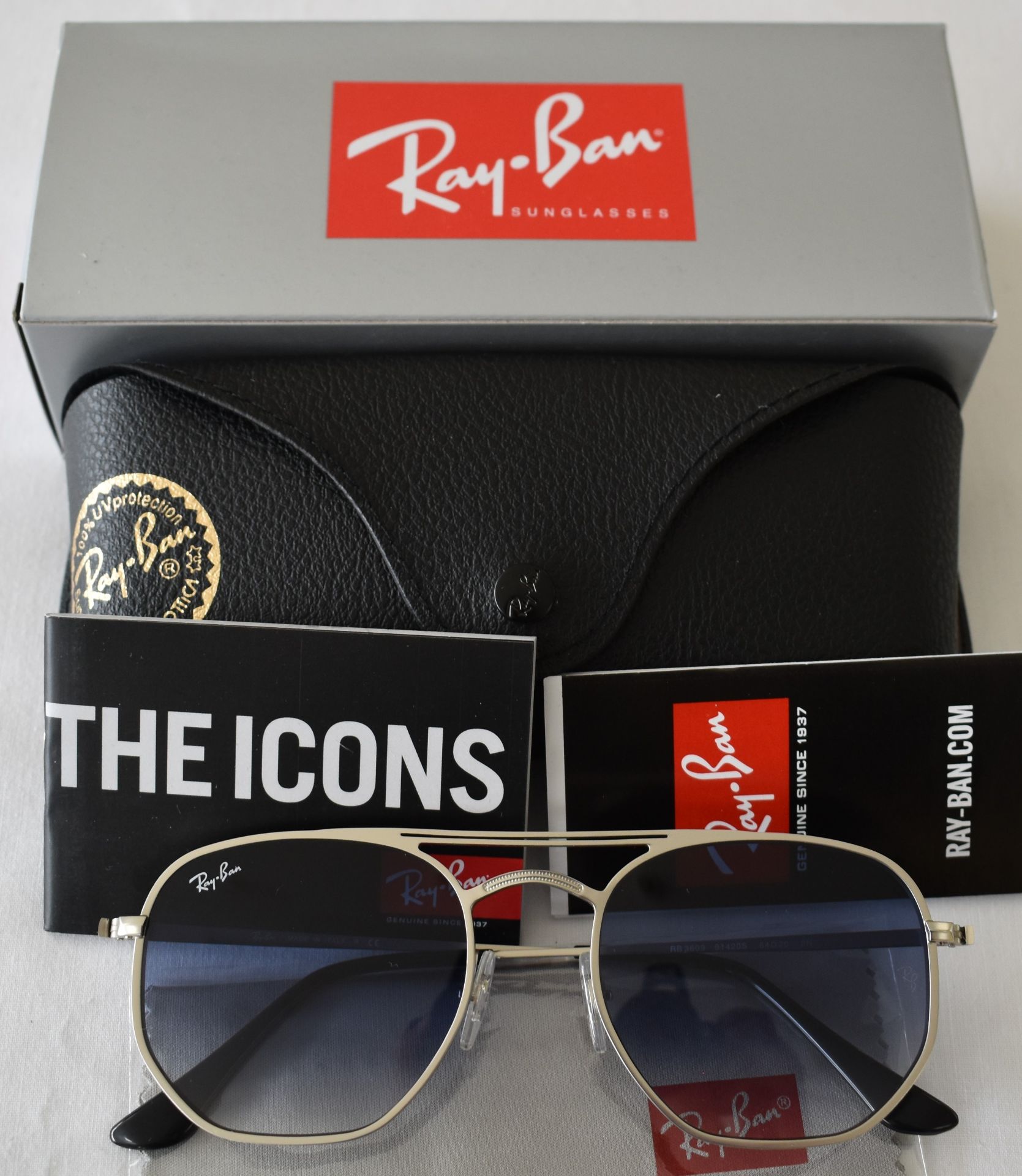 Ray Ban Sunglasses ORB3609 91420S *3N