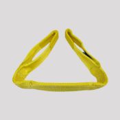 10 x 90MM YELLOW X 6 METRE WEB SLING WITH SEWN EYES X 3000KG (WS3T6)