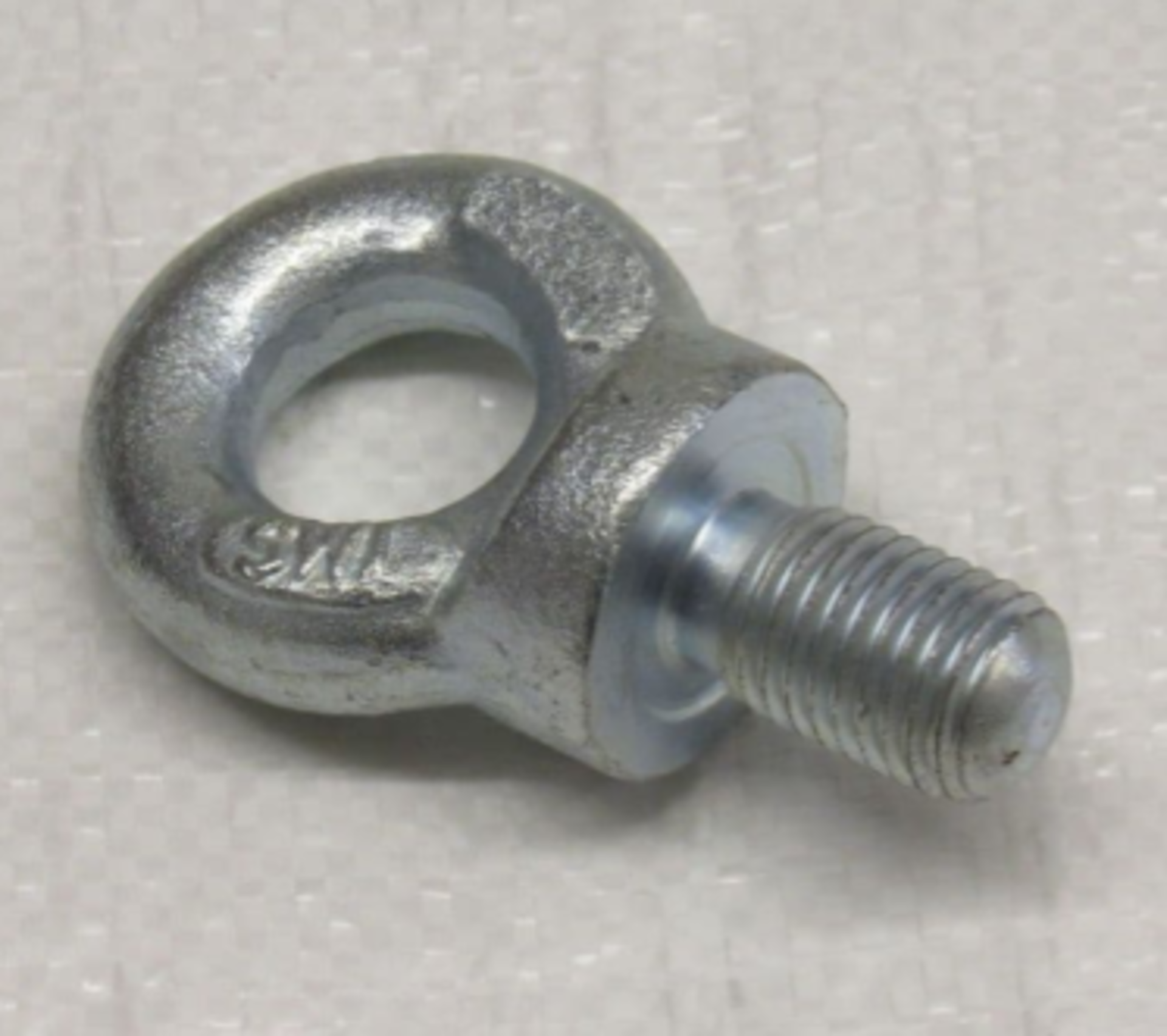 10 X 24MM ZINC PLATED DROP FORGED COLLAR EYEBOLT TO BS4278 (MCE24ZP)