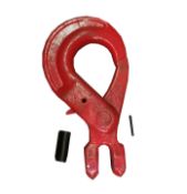 3 x 22MM GRADE 8 CLEVIS TYPE SELF LOCKING HOOK RED FINISH WLL 15 TONNE (YASCAH22RED)