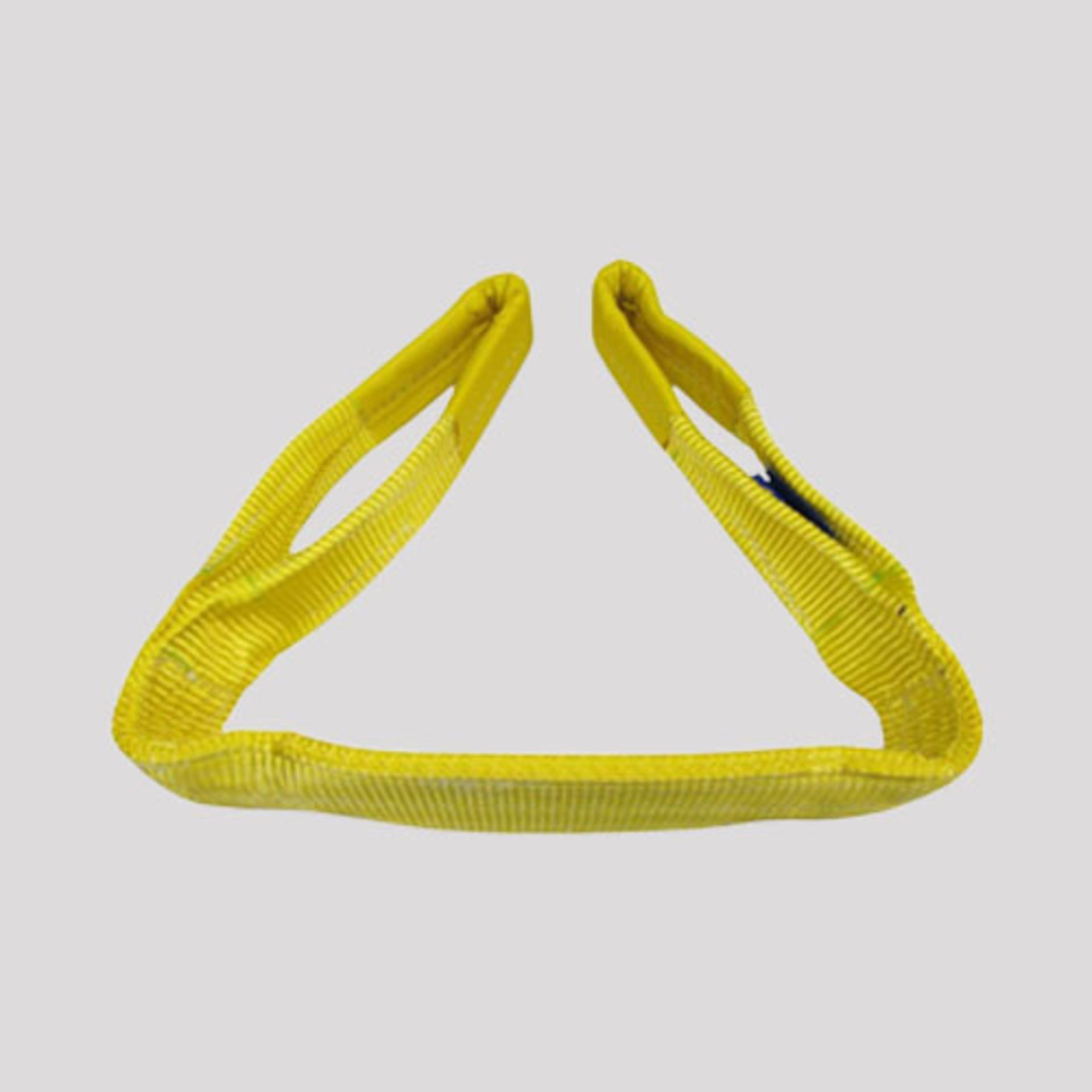 20 x 90MM YELLOW X 4 METRE WEB SLING WITH SEWN EYES X 3000KG (WS3T4)