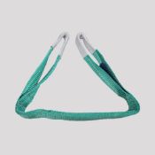 5 x 60MM GREEN X 3 METRE WEB SLING WITH SEWN EYES X 2000KG (WS2T3)