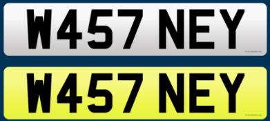 W457 NEY - Cherished Plate On Retention