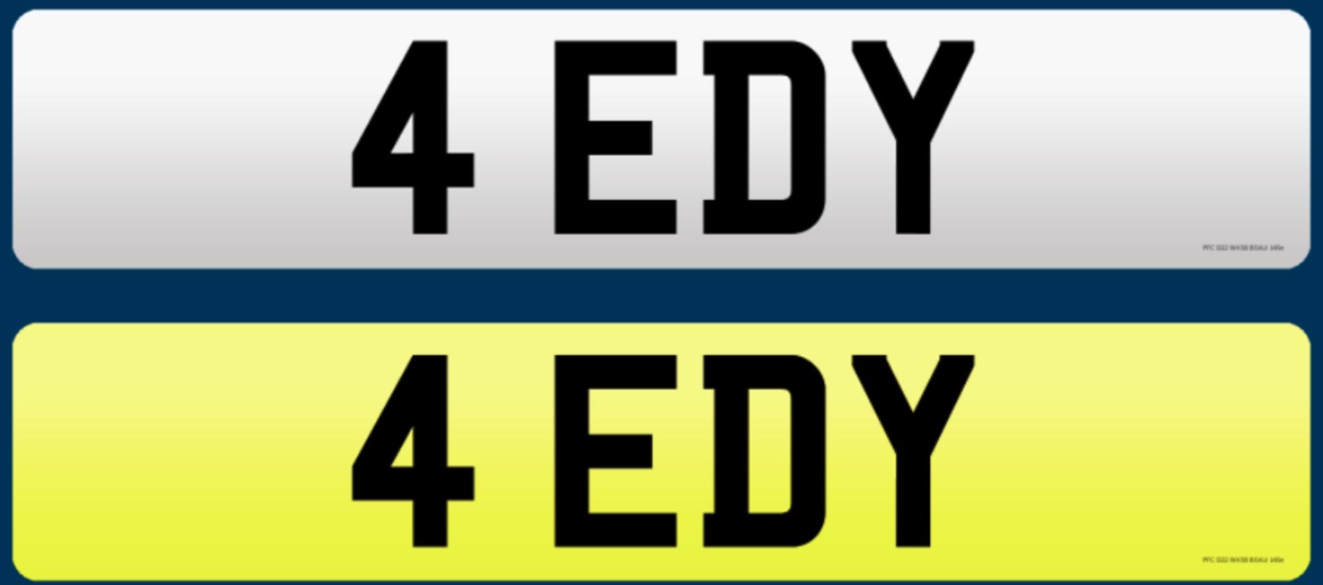 4 EDY - Cherished Plate On Retention