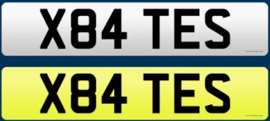 X84 TES - Cherished Plate On Retention