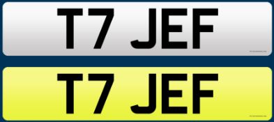 T7 JEF - Cherished Plate On Retention