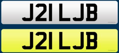 J21 LJB - Cherished Plate On Retention