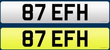 87 EFH - Cherished Plate On Retention