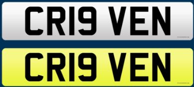 CR19 VEN - Cherished Plate On Retention