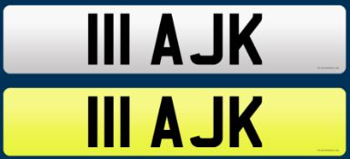 111 AJK - Cherished Plate On Retention