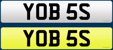 YOB 5S - Cherished Plate On Retention