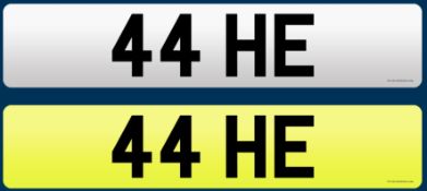 44 HE - Cherished Plate On Retention