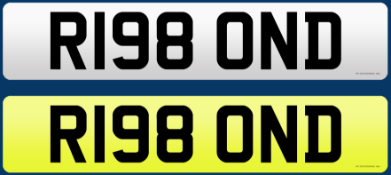 R198 OND - Cherished Plate On Retention