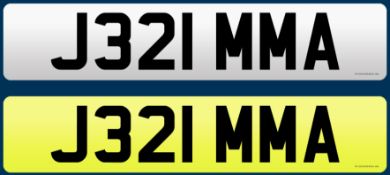 J321 MMA - Cherished Plate On Retention