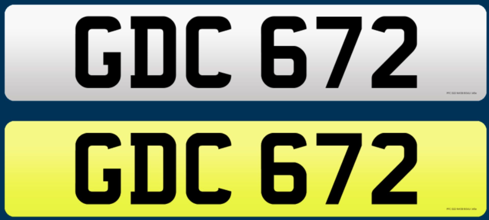 GDC 672 - Cherished Plate On Retention