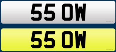 55 OW - Cherished Plate On Retention