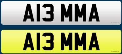 A13 MMA - Cherished Plate On Retention