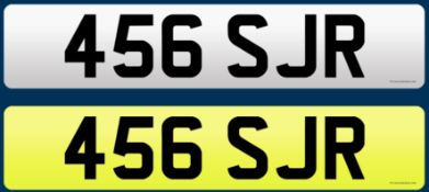 456 SJR - Cherished Plate On Retention