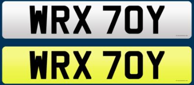 WRX 70Y - Cherished Plate On Retention