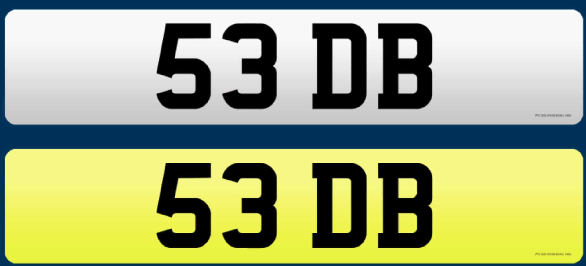 53 DB - Cherished Plate On Retention