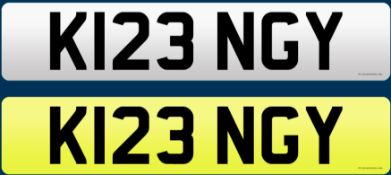 K123 NGY - Cherished Plate On Retention