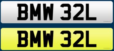 BMW 32L - Cherished Plate On Retention