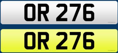 OR 276 - Cherished Plate On Retention