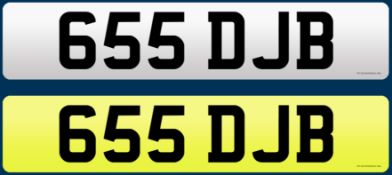 655 DJB - Cherished Plate On Retention