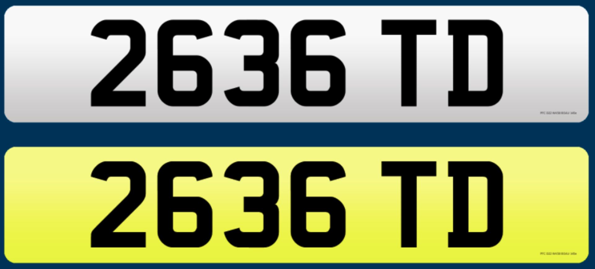 2636 TD - Cherished Plate On Retention