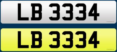 LB 3334 - Cherished Plate On Retention