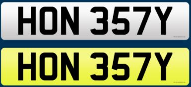 HON 357Y - Cherished Plate On Retention