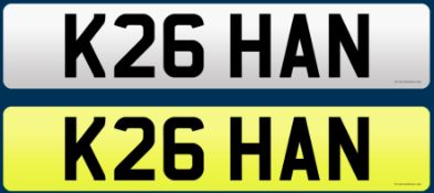 K26 HAN - Cherished Plate On Retention