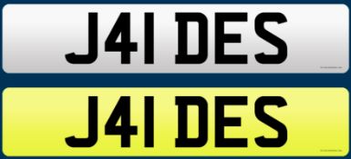 J41 DES - Cherished Plate On Retention