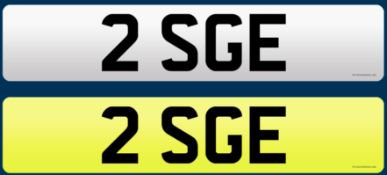 2 SGE - Cherished Plate On Retention