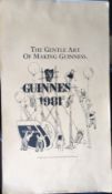 1981 Guinness Calendar Month Print John Ireland 'The Gentle Art of Making Guinness' *11